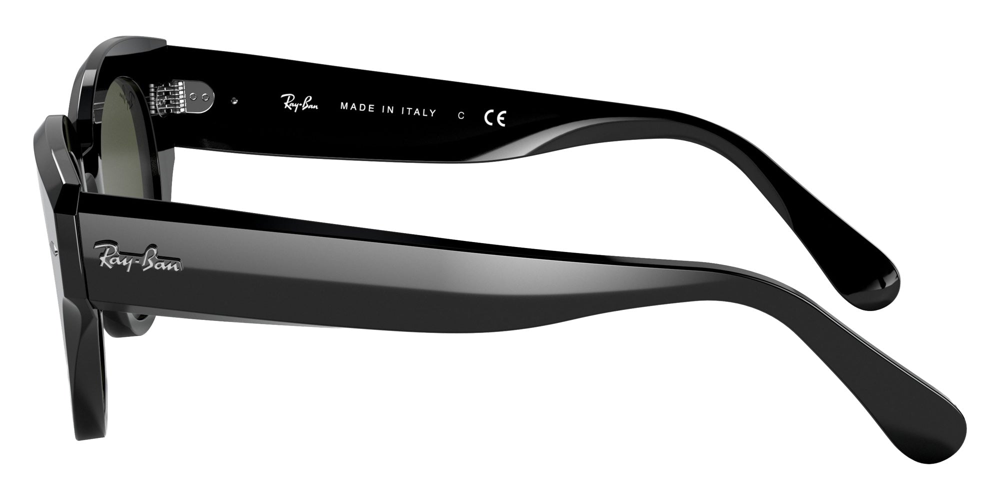 Ray-Ban RB2192 Roundabout 901/31 47 - Black / Green #id:rb219290131_s:100110