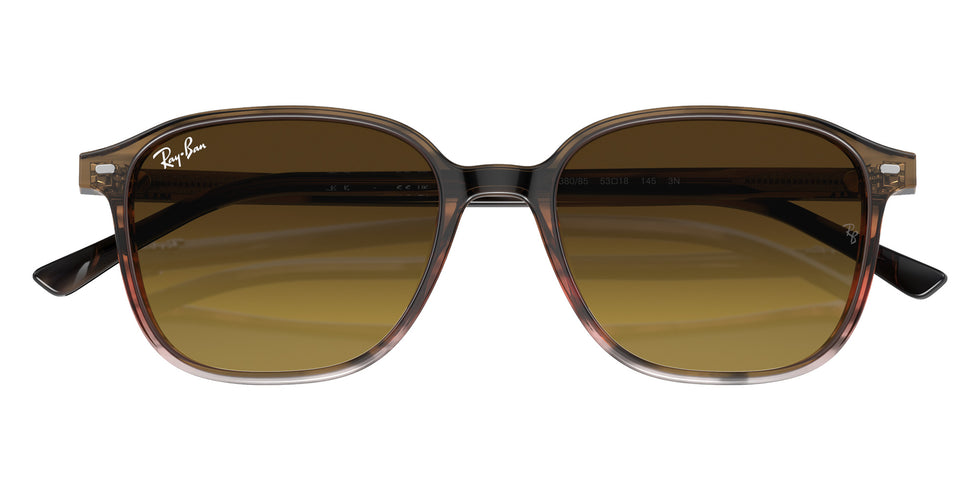 Ray-Ban RB2193 Leonard 138085 51 - Striped Brown & Red / Brown #id:rb2193138085_s:104125