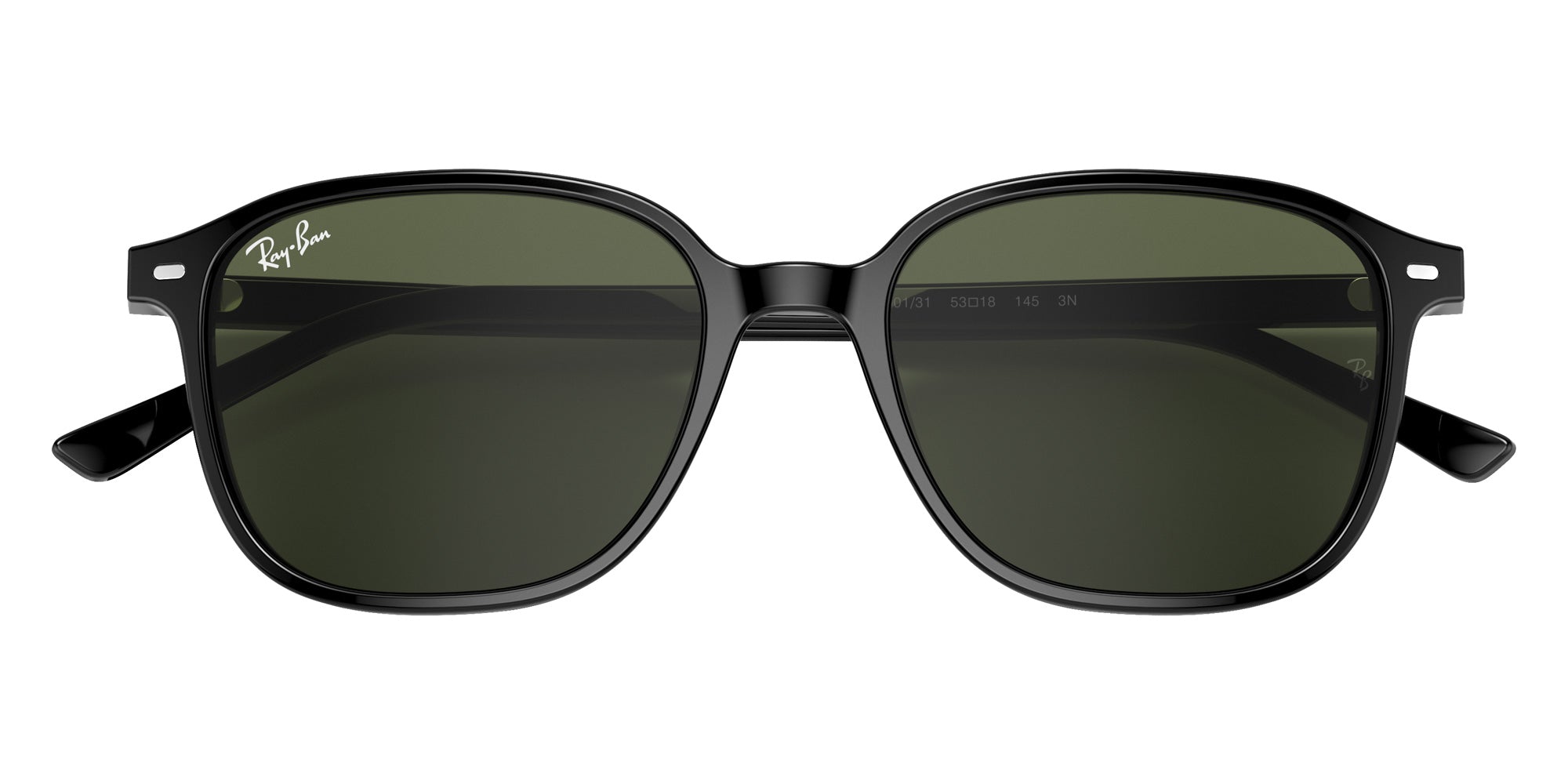 Ray-Ban RB2193 Leonard 901/31 51 - Black / G-15 Green #id:rb219390131_s:108125