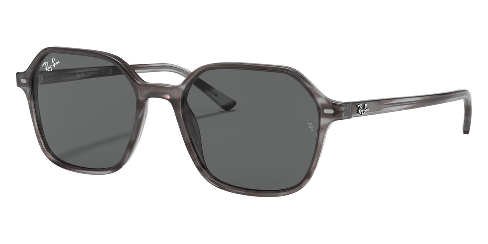 Ray-Ban RB2194 John 1314B1 53 - Striped Gray / Dark Gray #id:rb21941314b1_s:100105