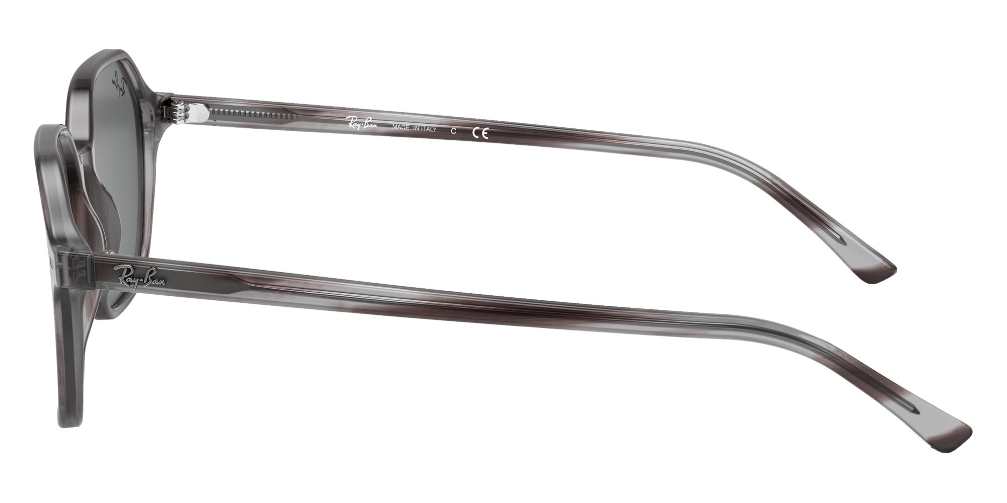 Ray-Ban RB2194 John 1314B1 53 - Striped Gray / Dark Gray #id:rb21941314b1_s:100110