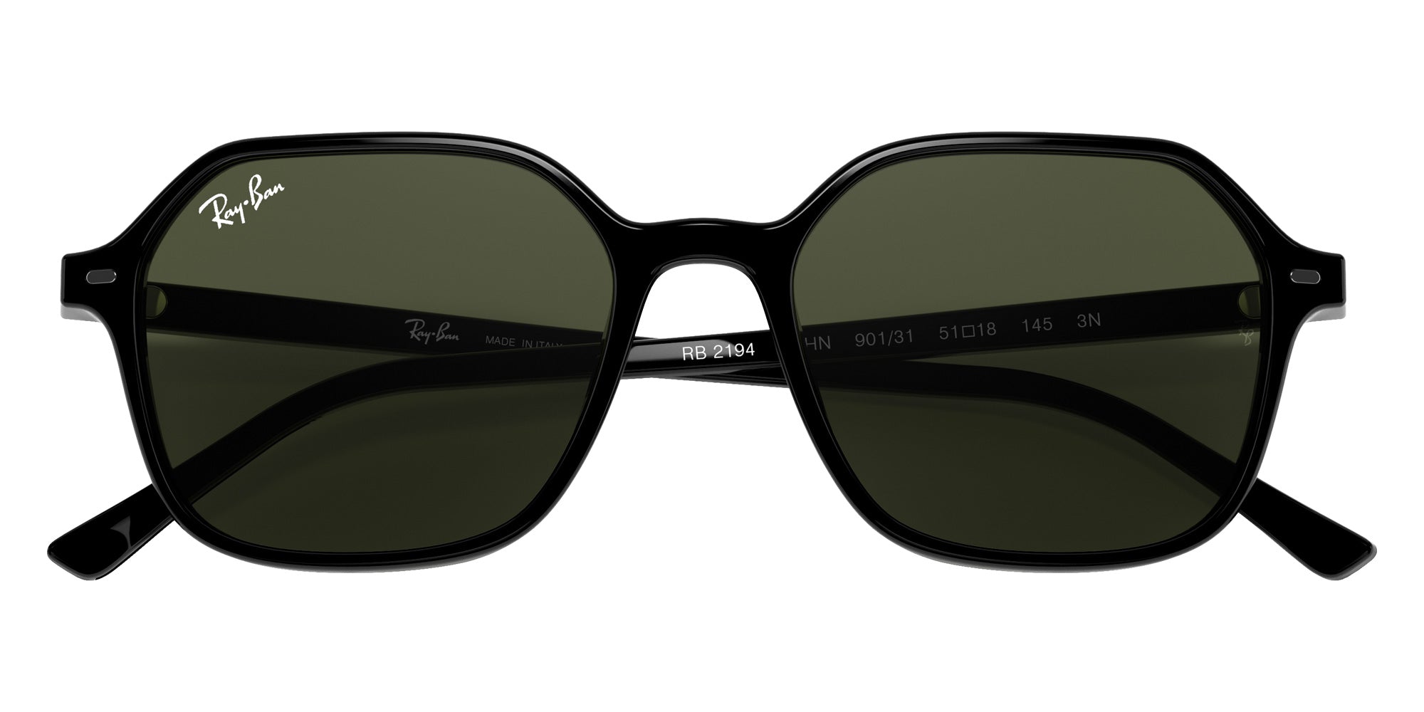 Ray-Ban RB2194 John 901/31 51 - Black #id:rb219490131_s:100125