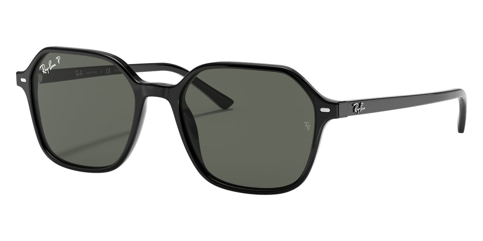 Ray-Ban RB2194 John 901/58 53 - Black / G-15 Green Polarized #id:rb219490158_s:102105