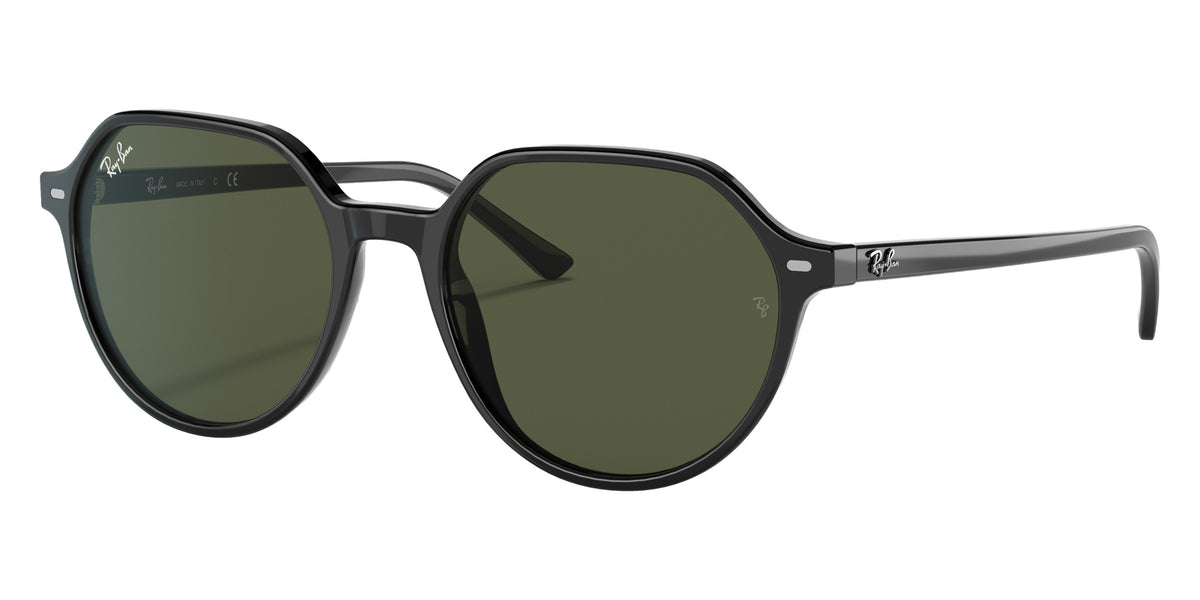 Ray-Ban RB2195 Thalia 901/31 55 - Black / Green #id:rb219590131_s:104105