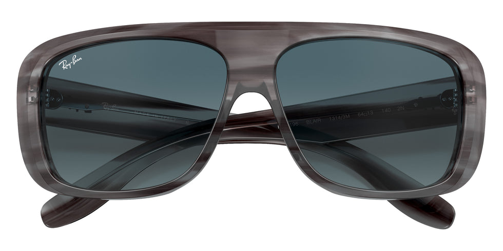 Ray-Ban RB2196 Blair 13143M 61 - Gray / Blue Gradient Gray #id:rb219613143m_s:100125