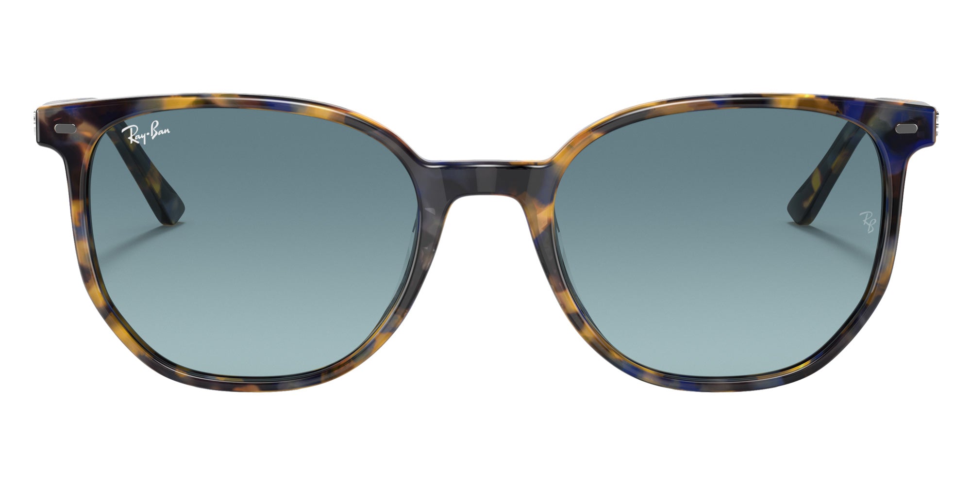 Ray-Ban RB2197 Elliot 13563M 54 - Yellow & Blue Havana / Blue Gradient #id:rb219713563m_s:100100