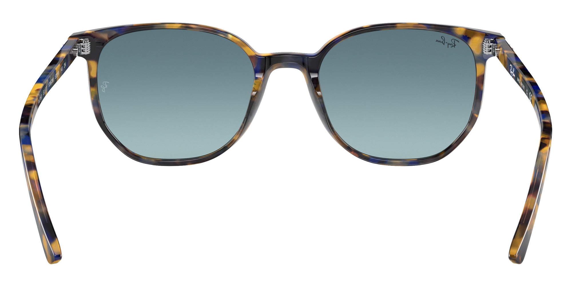 Ray-Ban RB2197 Elliot 13563M 54 - Yellow & Blue Havana / Blue Gradient #id:rb219713563m_s:100115