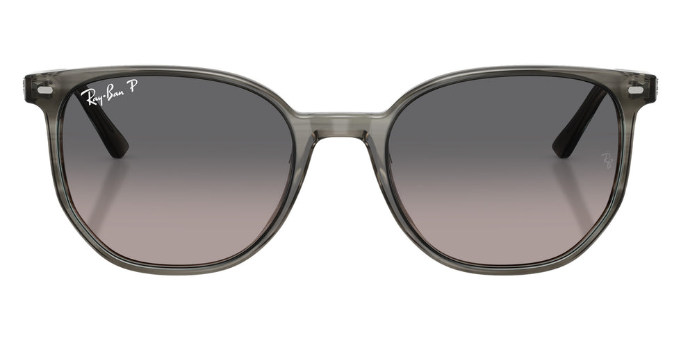 Ray-Ban RB2197 Elliot 1438M3 52 - Striped Gray / Polarized Gray Gradient #id:rb21971438m3_s:102100