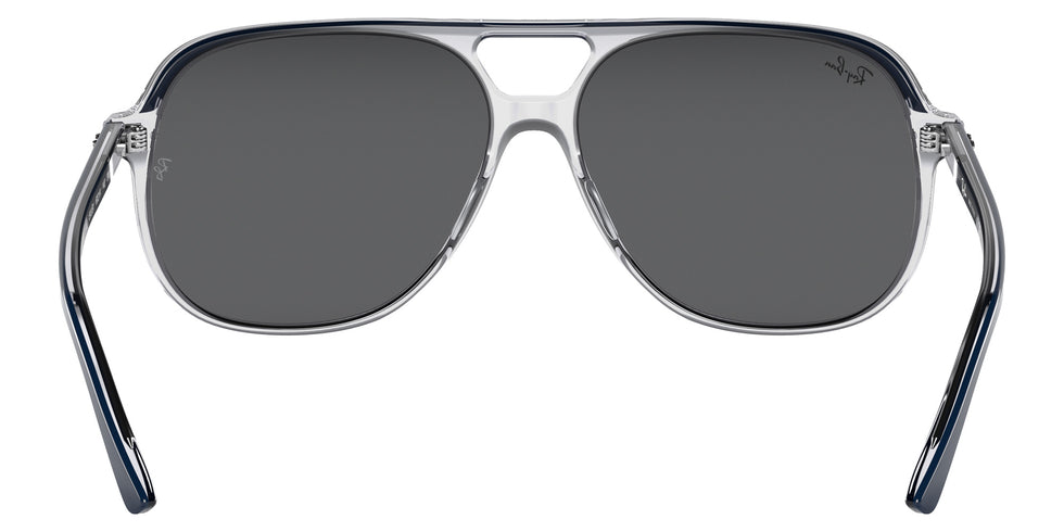 Ray-Ban RB2198 Bill 1341B1 60 - Blue On Transparent / Dark Gray #id:rb21981341b1_s:100115