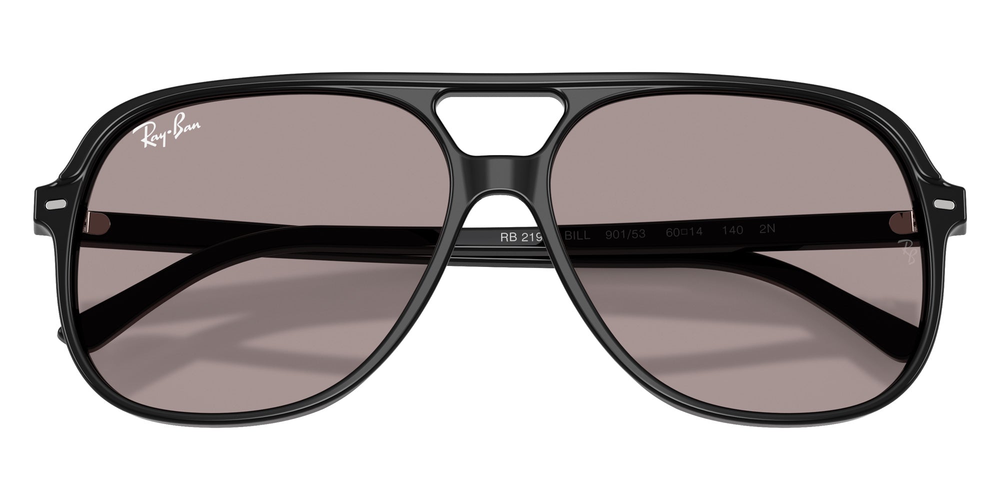 Ray-Ban RB2198 Bill Summer Capsule 901/53 60 - Black / Violet #id:rb219890153_s:100125