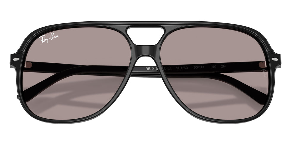 Ray-Ban RB2198 Bill Summer Capsule 901/53 60 - Black / Violet #id:rb219890153_s:100125