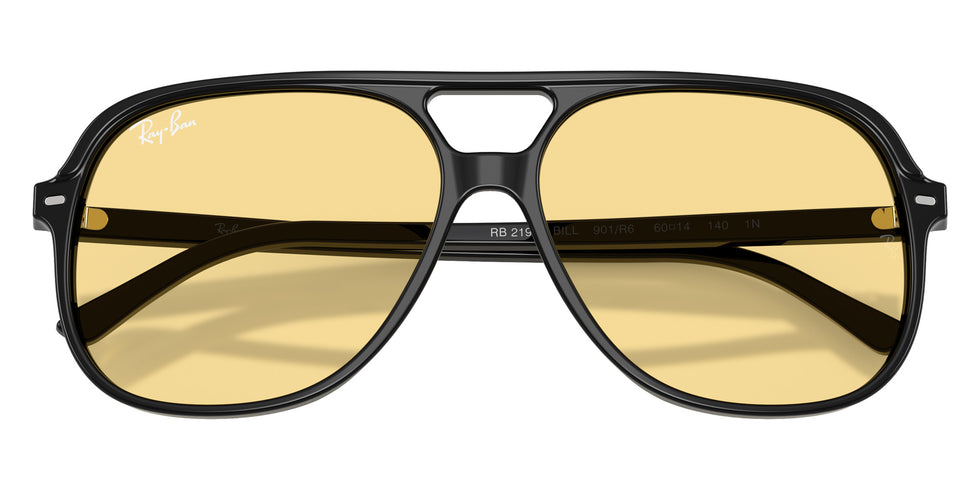 Ray-Ban RB2198 Bill Summer Capsule 901/R6 60 - Black / Yellow #id:rb2198901r6_s:104125