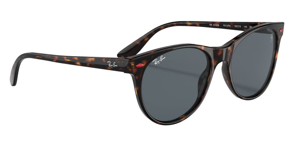 Ray-Ban RB2202M Scuderia Ferrari F613R5 55 - Havana / Blue/Gray Classic #id:rb2202mf613r5_s:100120