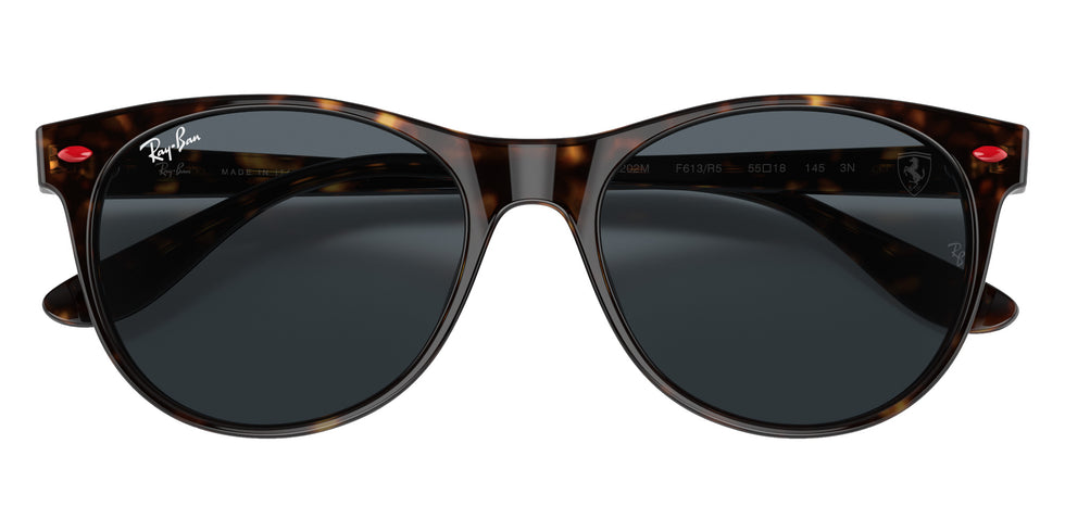 Ray-Ban RB2202M Scuderia Ferrari F613R5 55 - Havana / Blue/Gray Classic #id:rb2202mf613r5_s:100125
