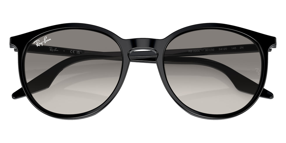 Ray-Ban RB2204 901/32 54 - Black / Light Gray #id:rb220490132_s:104125