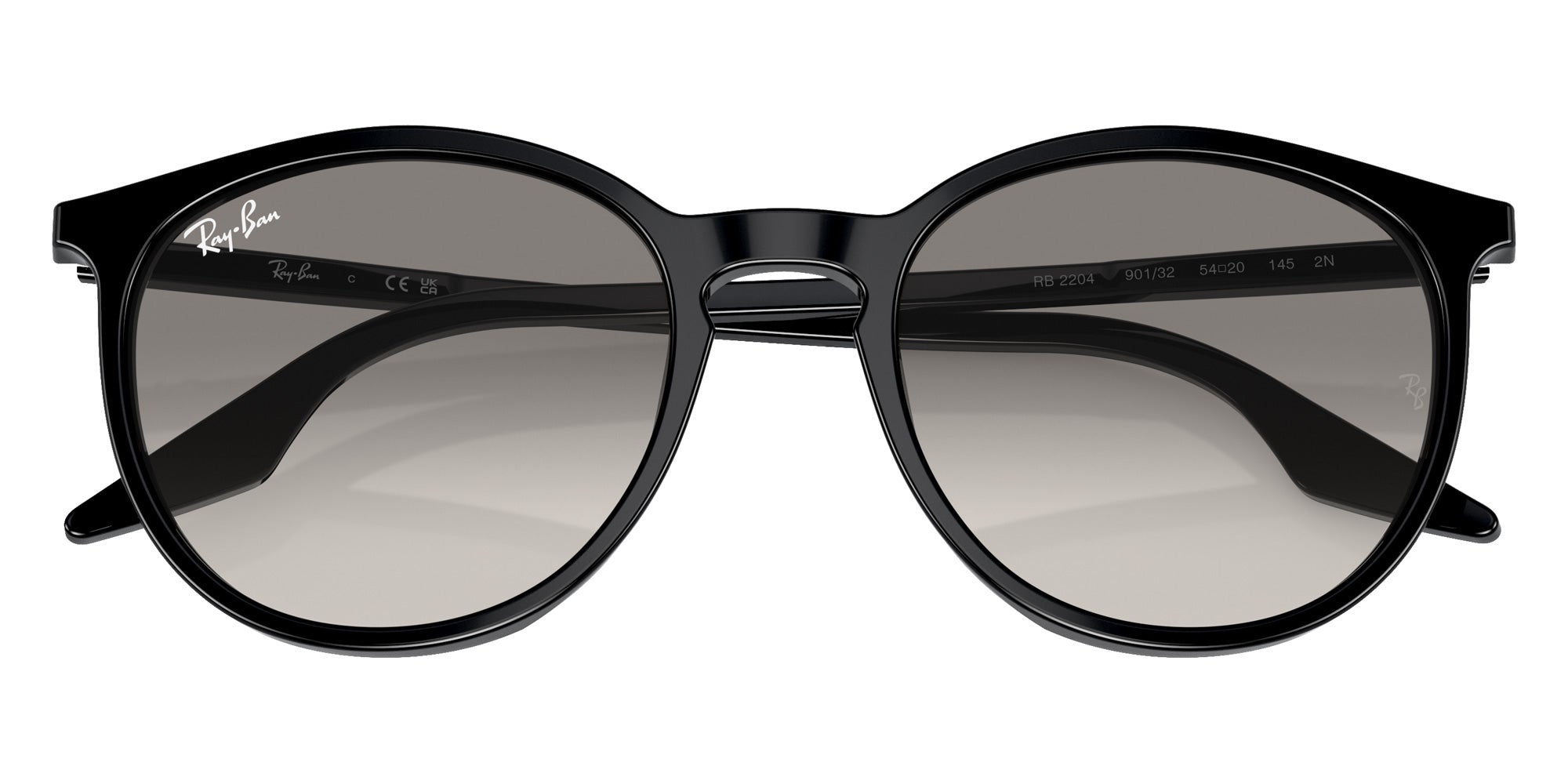 Ray-Ban RB2204 901/32 54 - Black / Light Gray #id:rb220490132_s:104125