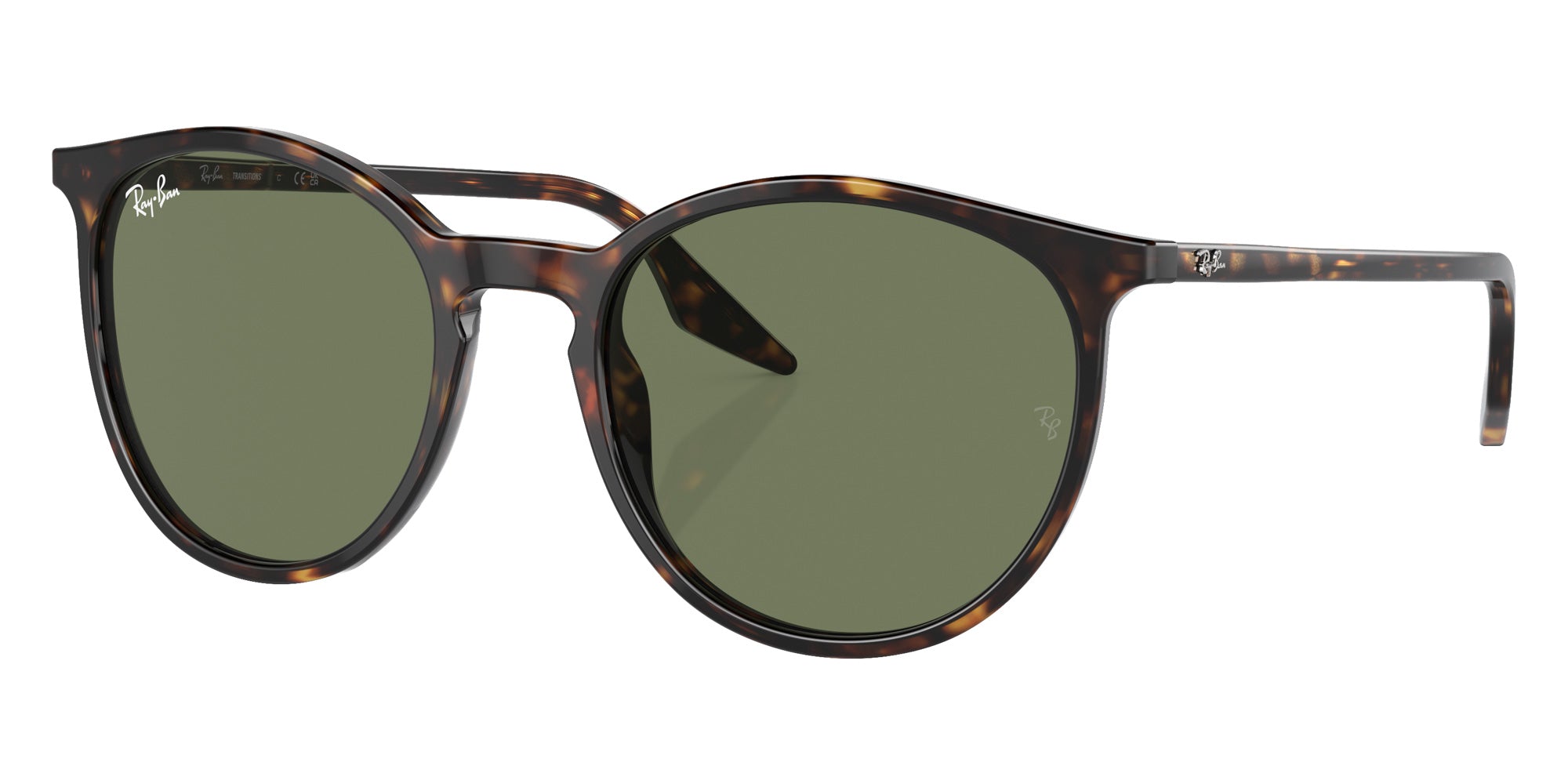 Ray-Ban RB2204 902/GJ 51 - Havana / Clear/Green Photochromic #id:rb2204902gj_s:100110