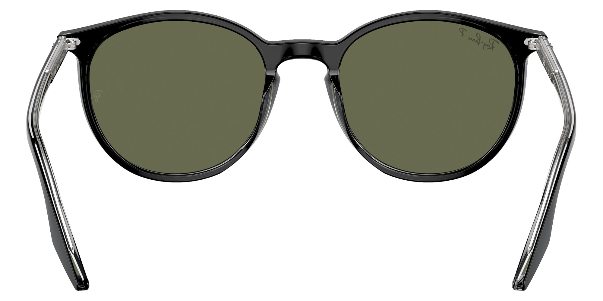 Ray-Ban RB2204F 919/58 54 - Black On Transparent / Green Polarized #id:rb2204f91958_s:100115