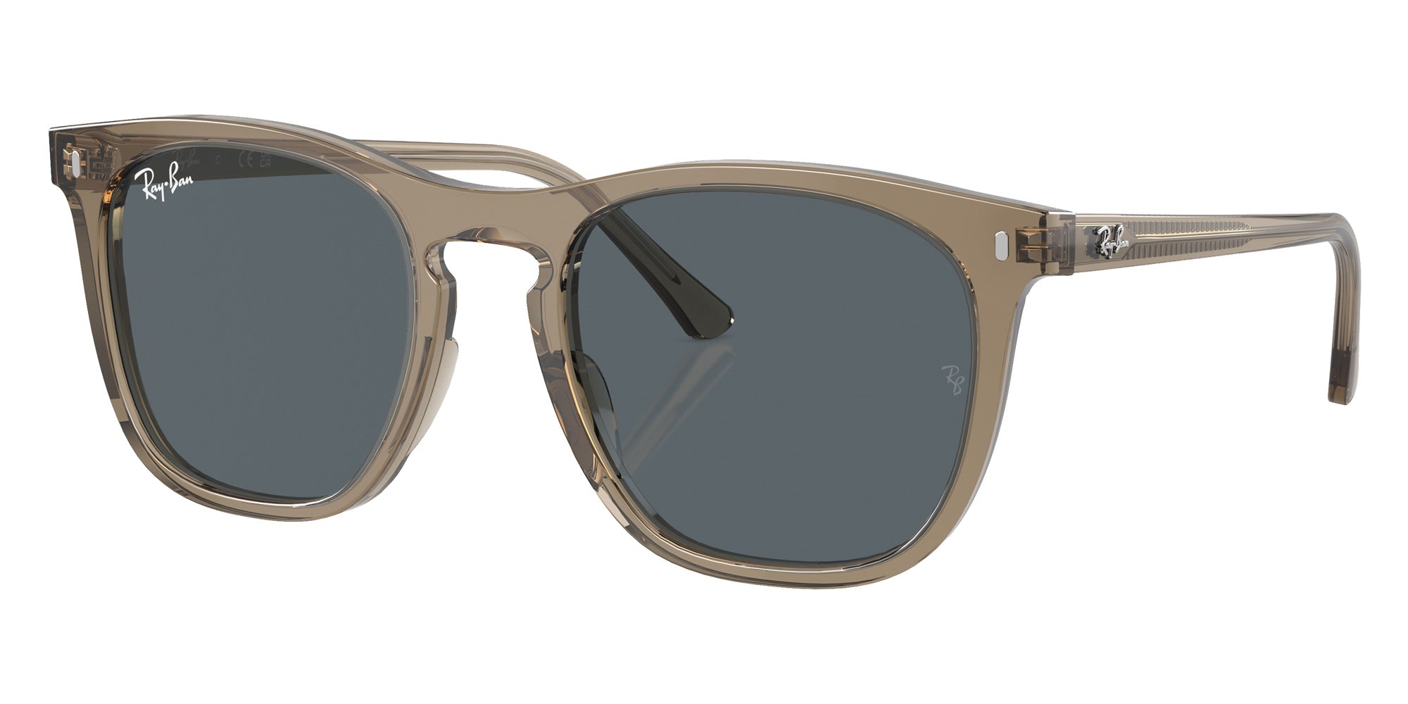 Ray-Ban RB2210 6765R5 53 - Transparent Brown / Blue #id:rb22106765r5_s:100105