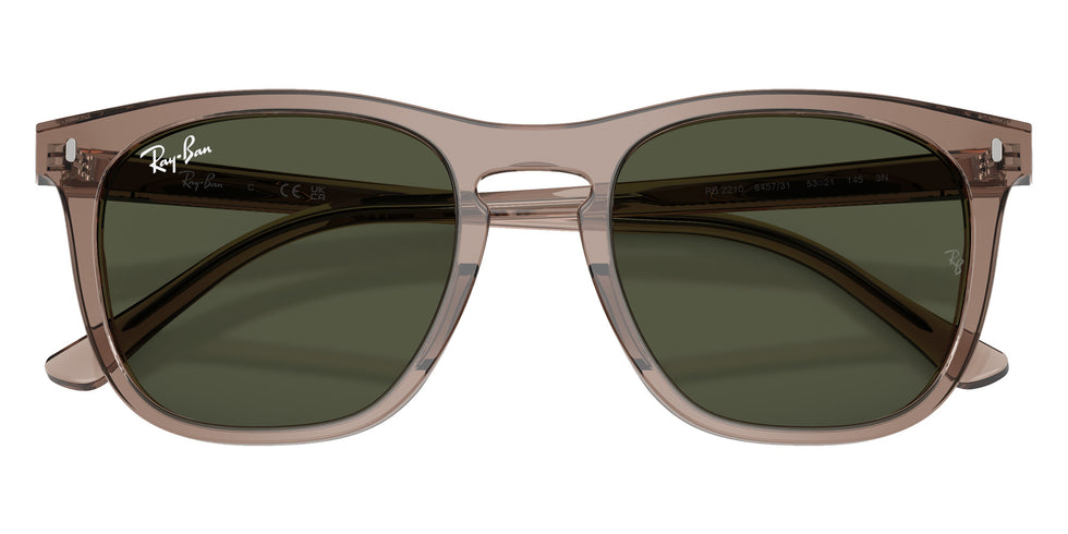 Ray-Ban RB2210 845731 53 - Transparent Light Brown #id:rb2210845731_s:102125