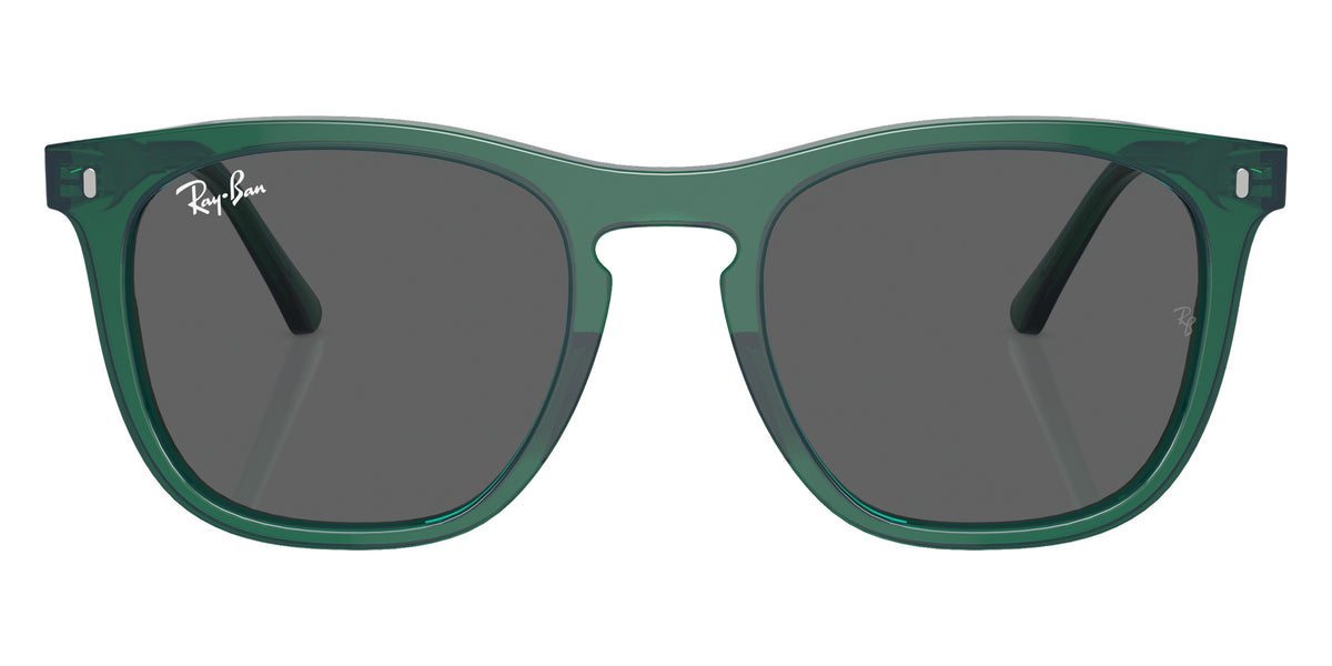 Ray-Ban RB2210F 6615B1 53 - Transparent Green / Dark Gray #id:rb2210f6615b1_s:100100