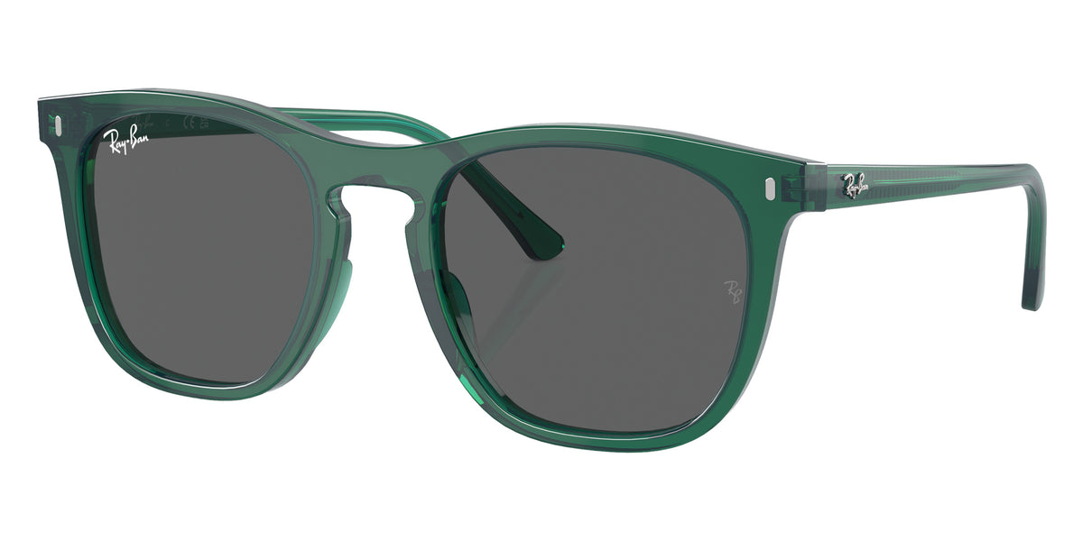 Ray-Ban RB2210F 6615B1 53 - Transparent Green / Dark Gray #id:rb2210f6615b1_s:100105