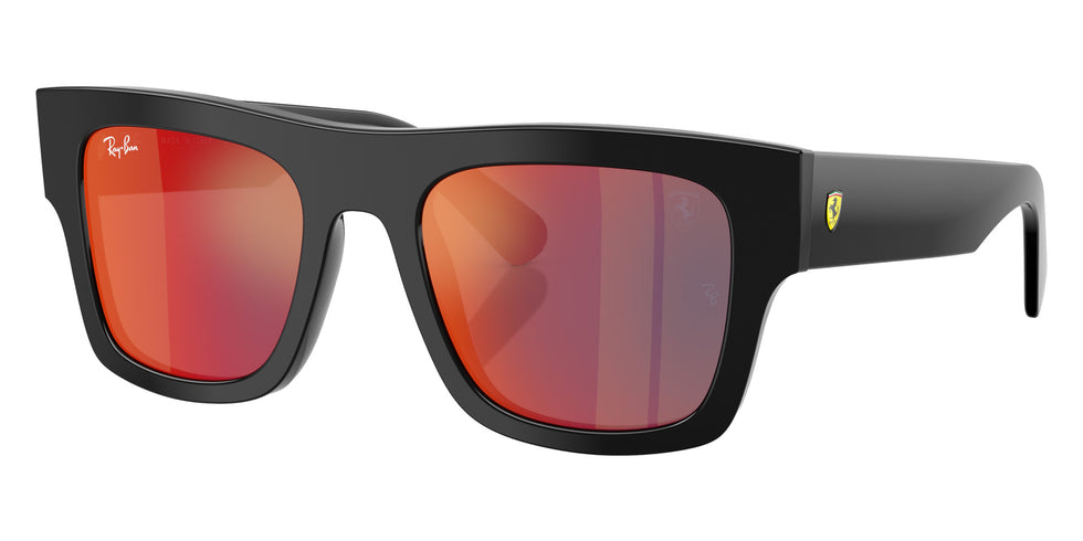 Ray-Ban RB2217M Home Race Special Edition 2025 F6016P 53 - Black / Gray Mirrored Blue/Red #id:rb2217mf6016p_s:100105
