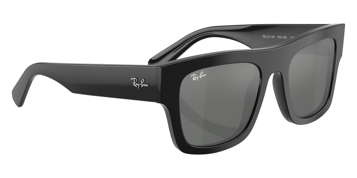 Ray-Ban RB2217M Scuderia Ferrari Collection F60188 53 - Black / Gray Mirrored Silver Gradient #id:rb2217mf60188_s:100120