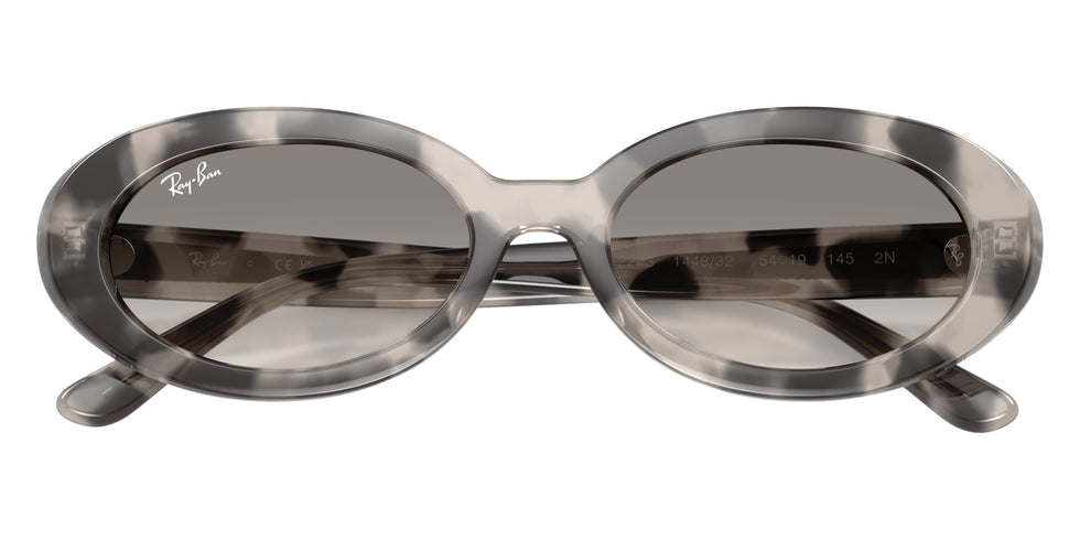 Ray-Ban RB2223F 144832 54 - Opal Gray Havana #id:rb2223f144832_s:100120