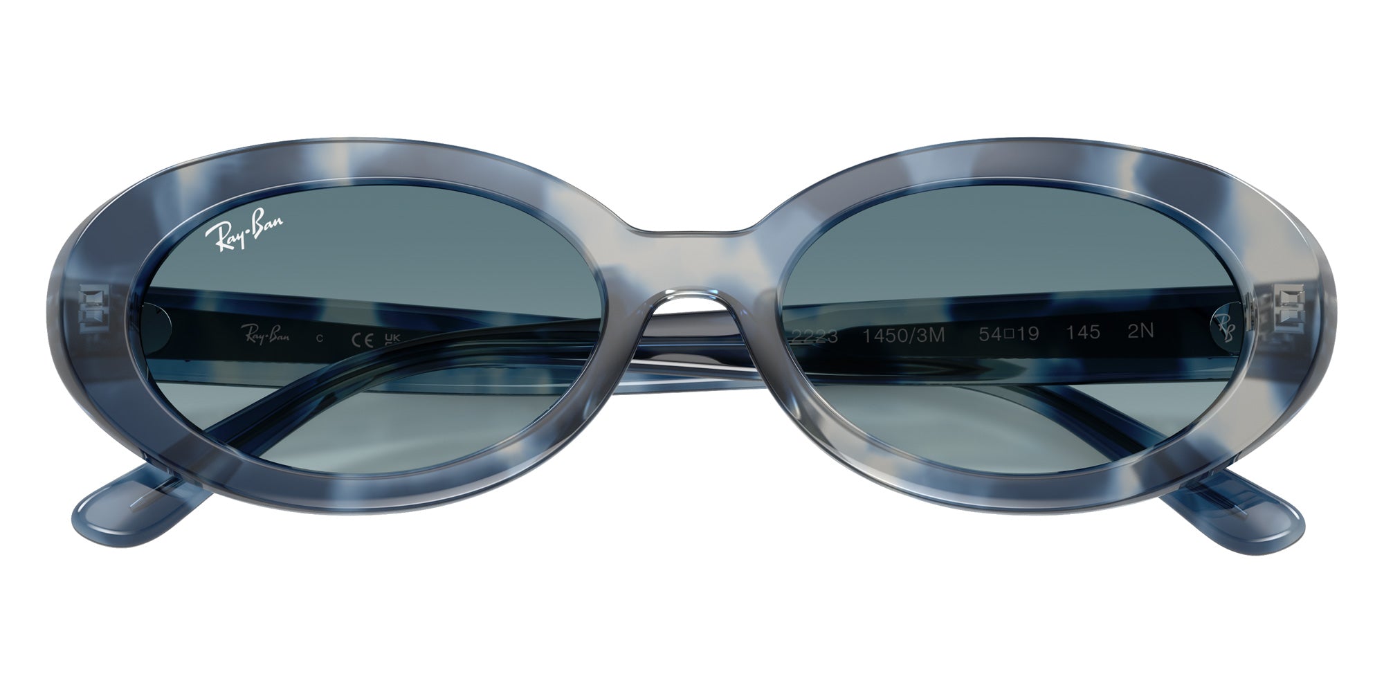 Ray-Ban RB2223F 14503M 54 - Opal Blue Havana #id:rb2223f14503m_s:104120