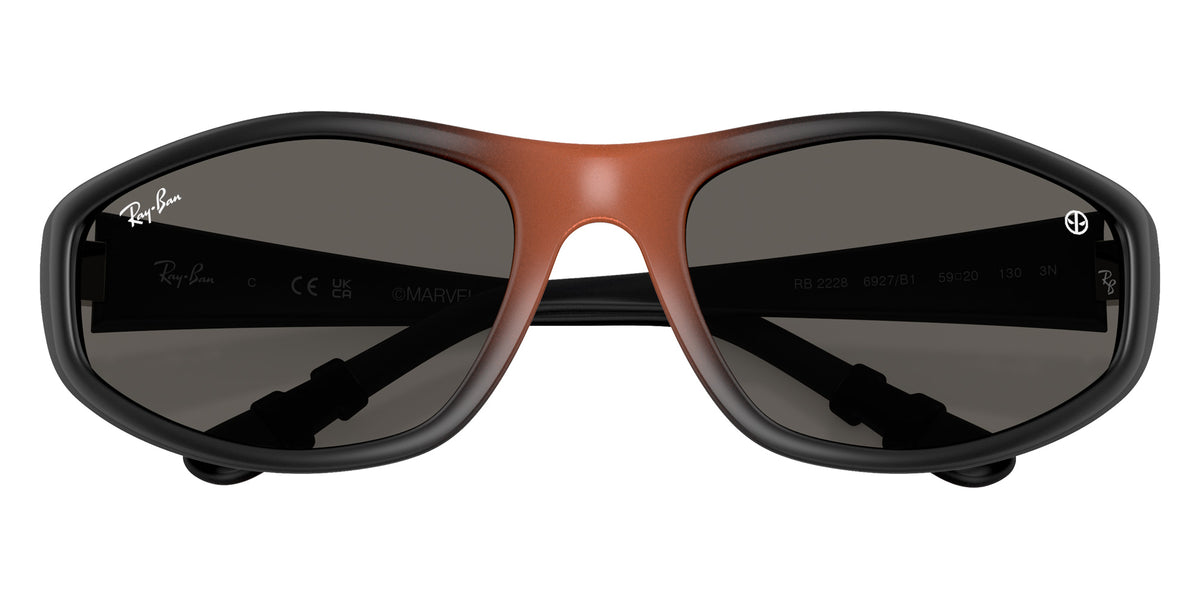 Ray-Ban RB2228 Ray-Ban MARVEL����- Deadpool 6927B1 59 - Black / Dark Gray #id:rb22286927b1_s:100125
