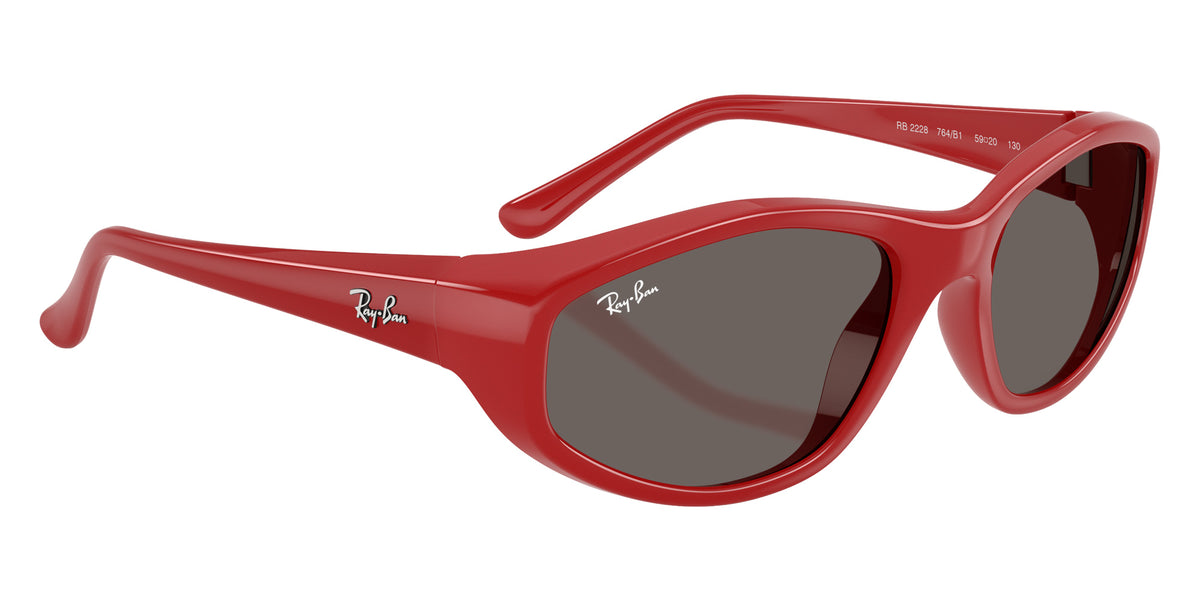 Ray-Ban RB2228 764/B1 59 - Red / Dark Gray #id:rb2228764b1_s:108120