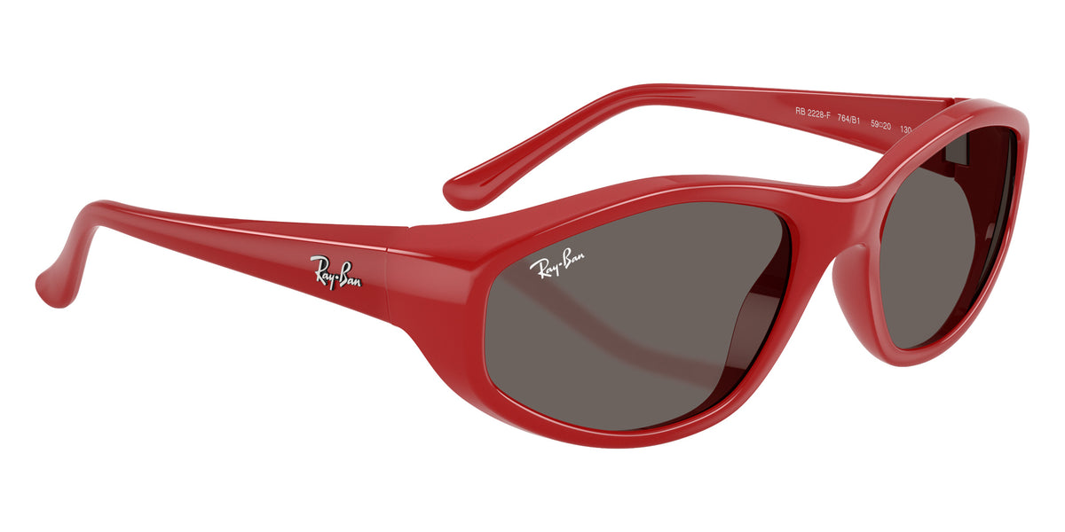 Ray-Ban RB2228F 764/B1 59 - Red / Dark Gray #id:rb2228f764b1_s:108120