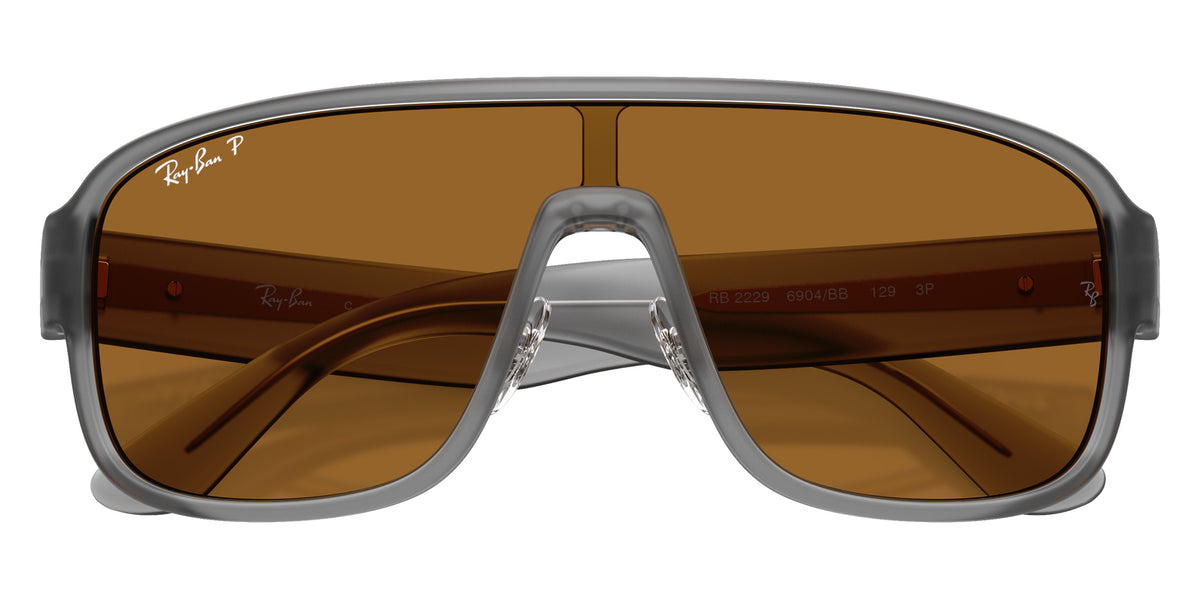 Ray-Ban RB2229 6904BB 129 - Gray / Bronze Urban Polarized S #id:rb22296904bb_s:102125