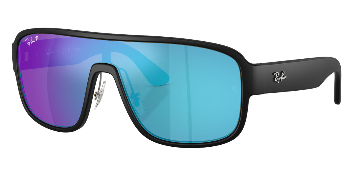 Ray-Ban RB2229 901SA1 129 - Black / Green Mirrored Blue Polarized+ #id:rb2229901sa1_s:108105