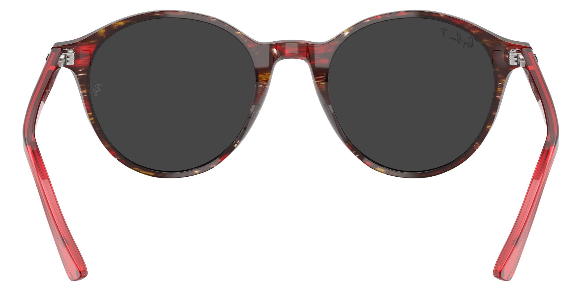 Ray-Ban RB2230F Bernard 141948 51 - Transparent Shade Fantasy Red / Polarized Black #id:rb2230f141948_s:100115