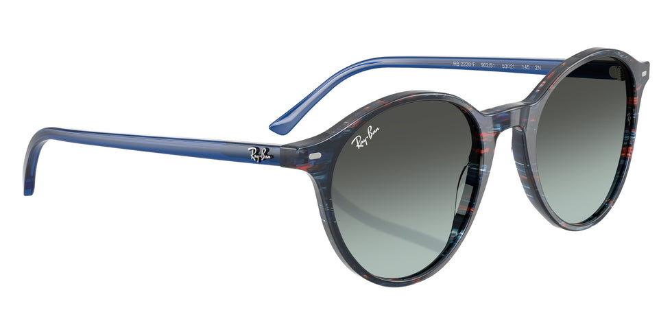 Ray-Ban RB2230F Bernard 1420GK 51 - Transparent Shade Fantasy Blue #id:rb2230f1420gk_s:100120