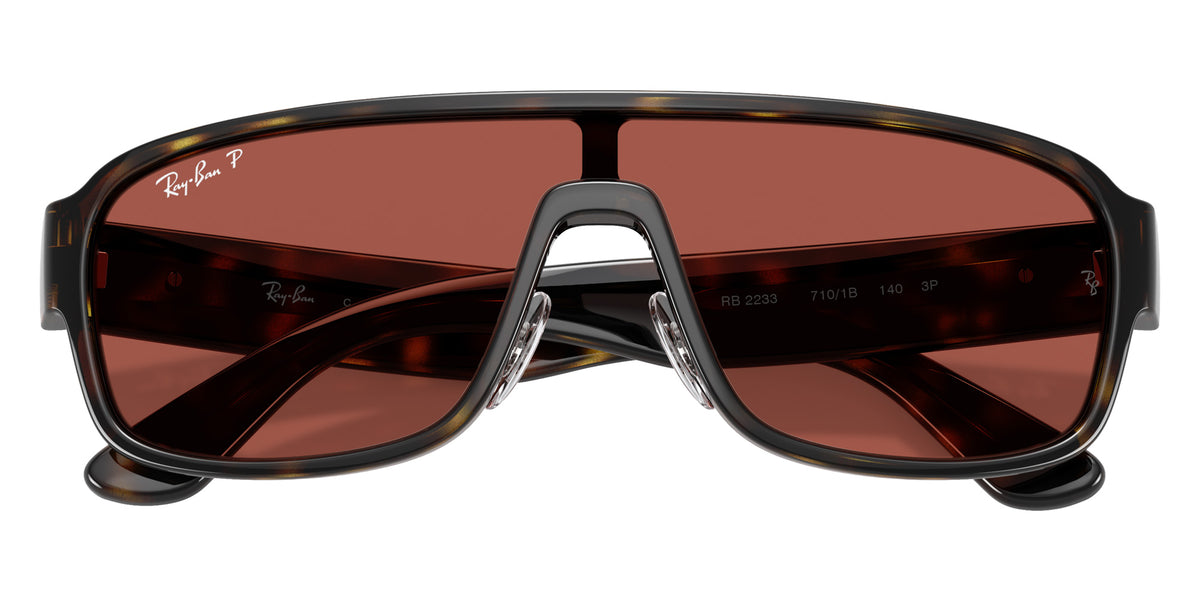 Ray-Ban RB2233 710/1B 129 - Havana / Red Urban Redwood Polarized S #id:rb22337101b_s:104125