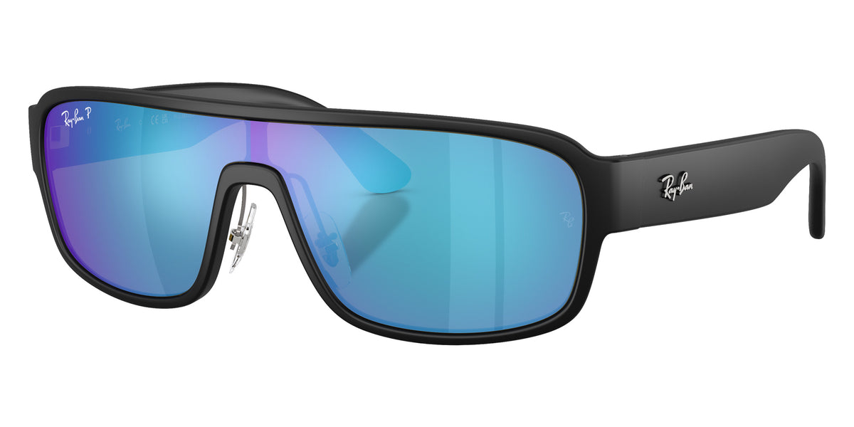 Ray-Ban RB2233 901SA1 129 - Black / Green Mirrored Blue Polarized+ #id:rb2233901sa1_s:110105