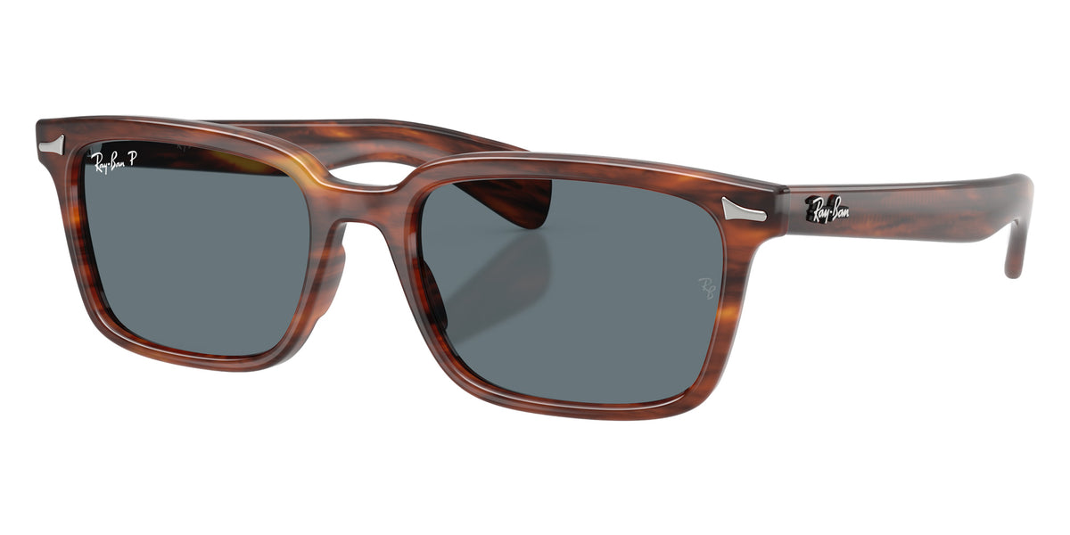 Ray-Ban RB2234 Brunel 954/3R 53 - Striped Havana / Dark Blue Polarized #id:rb22349543r_s:124105