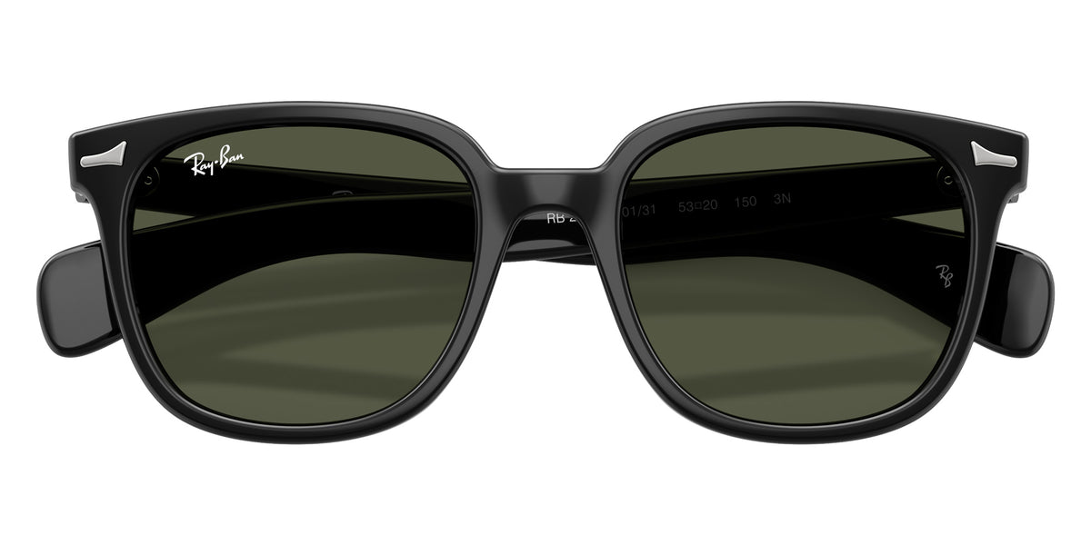Ray-Ban RB2235 Brunel II 901/31 53 - Black / Green #id:rb223590131_s:100125