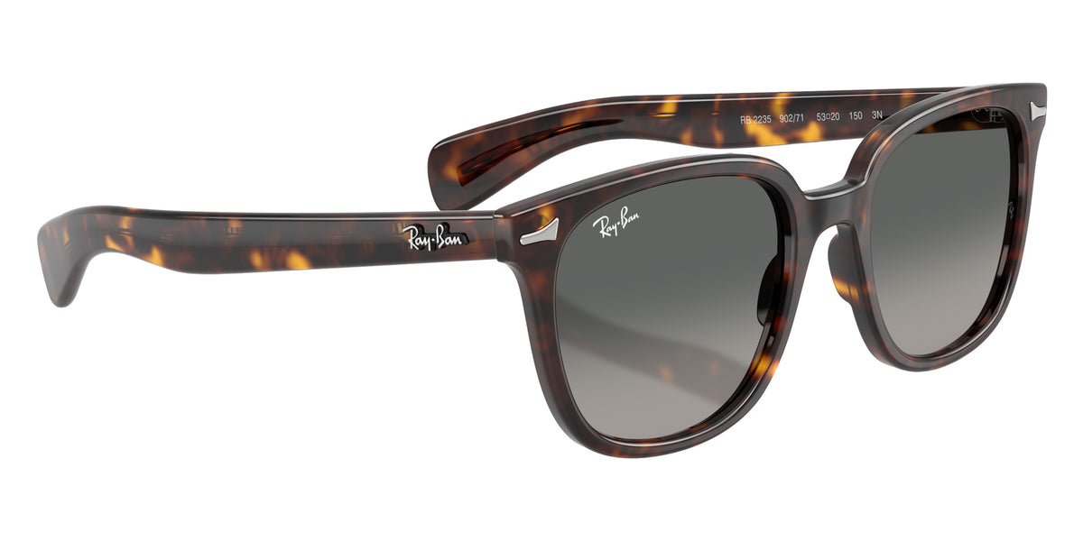 Ray-Ban RB2235 Brunel II 902/71 53 - Havana / Light Gray Gradient Dark Gray #id:rb223590271_s:108120