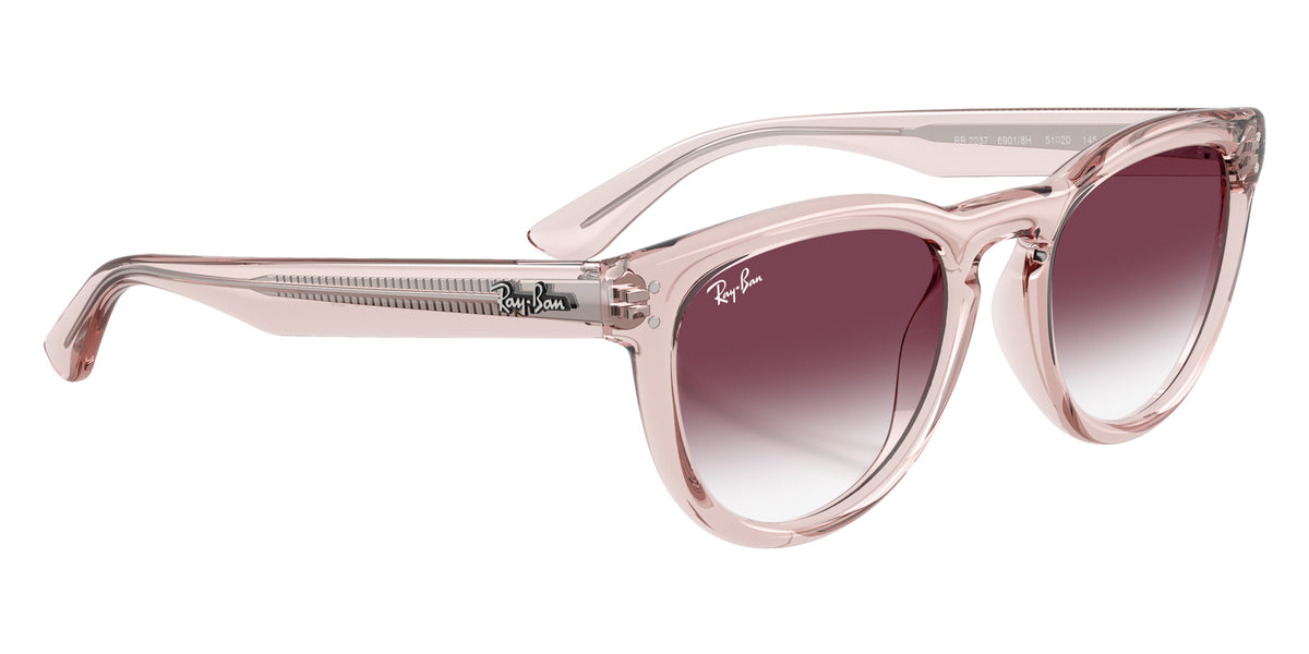Ray-Ban RB2237 69018H 51 - Transparent Pink / Clear Gradient Dark Violet #id:rb223769018h_s:102120