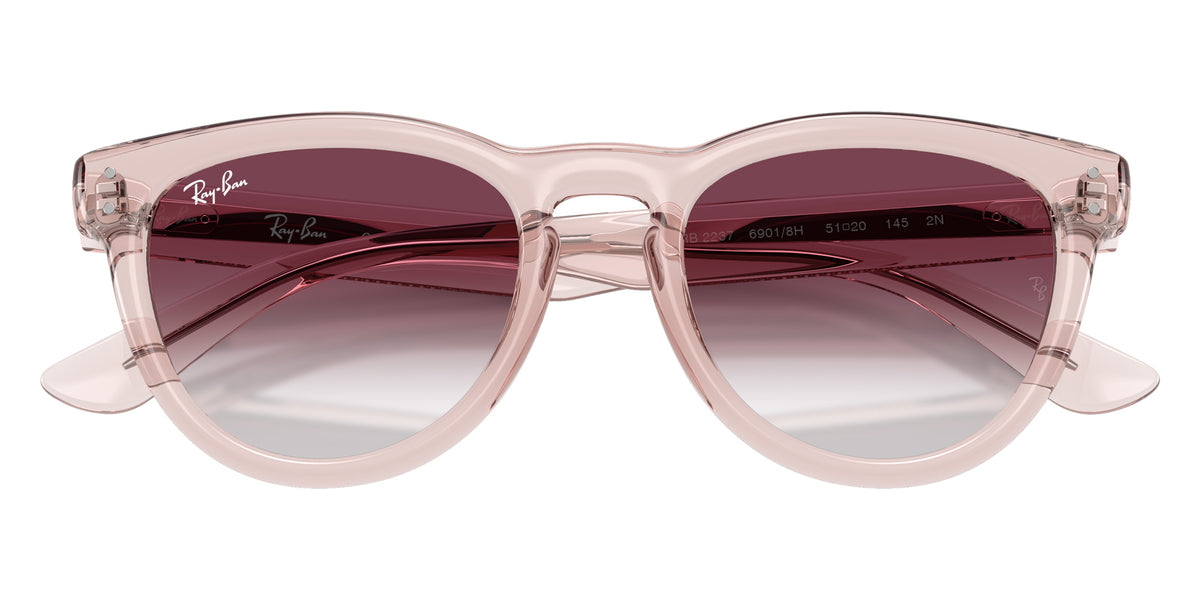 Ray-Ban RB2237 69018H 51 - Transparent Pink / Clear Gradient Dark Violet #id:rb223769018h_s:102125
