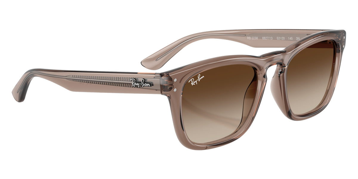 Ray-Ban RB2238 682713 52 - Transparent Light Brown / Light Brown Gradient Dark Brow #id:rb2238682713_s:100120