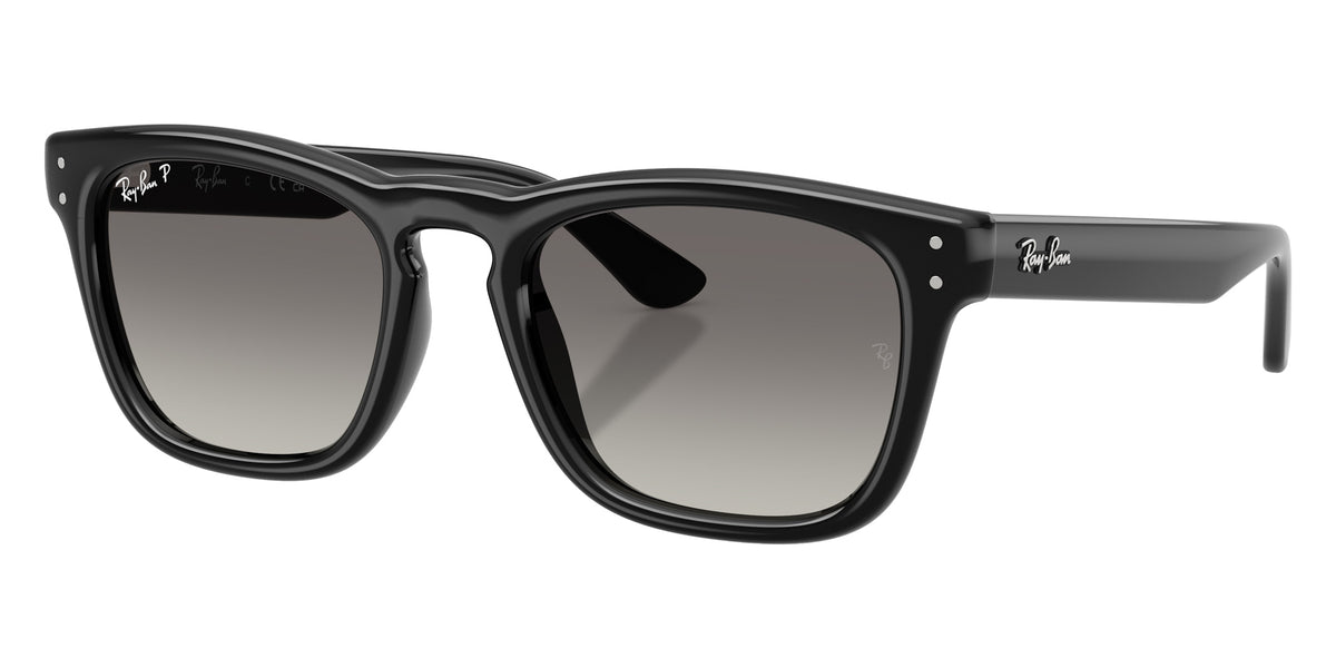Ray-Ban RB2238 901/T3 52 - Black / Polarized Light Gray Gradient Gray #id:rb2238901t3_s:110105