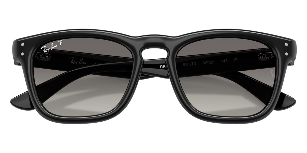 Ray-Ban RB2238 901/T3 52 - Black / Polarized Light Gray Gradient Gray #id:rb2238901t3_s:110125