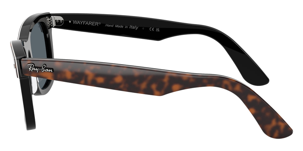 Ray-Ban RB2240F Wayfarer Street Neat 1441R5 52 - Havana on Black / Blue #id:rb2240f1441r5_s:102110