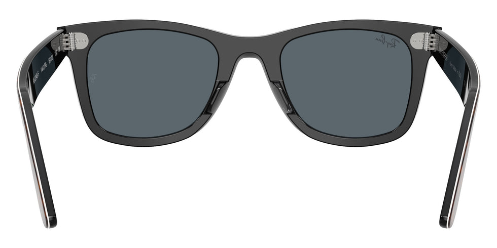 Ray-Ban RB2240F Wayfarer Street Neat 1441R5 52 - Havana on Black / Blue #id:rb2240f1441r5_s:102115
