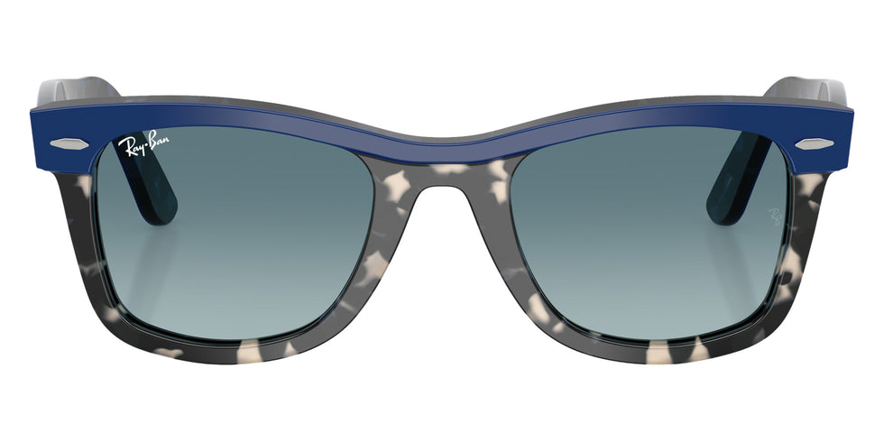 Ray-Ban RB2240F Wayfarer Street Neat 14453M 52 - Blue on Havana / Blue Gradient Gray #id:rb2240f14453m_s:104100